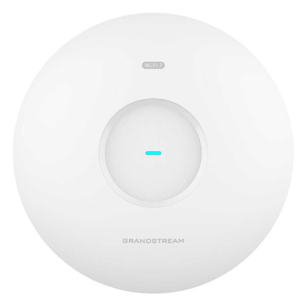 GWN7672, AP WiFi-7, Triple Band, 802.11be, 11Gbps, 2x2x2:2 MIMO con MLO, 175mts, 384 usuarios, 2x 5Geth WAN/LAN.