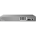 GWN7801P Pro, Switch PoE Administrable capa 2++, 8 x GigaEth PoE/PoE+ y 2 x 2.5Giga SFP. 145.5w, 30w máx puerto PoE