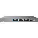 GWN7803PH Pro, Switch PoE Administrable capa 2++, 24 x GigaEth PoE/PoE+/PoE++ y 2 x 10Giga SFP+, 471.4w, 60w máx puerto PoE