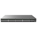 GWN7806PH-Pro, Switch PoE Administrable capa 2++, 48 x GigaEth PoE/PoE+/PoE++ y 6 x 10Giga SFP+, 870.9w, 60w máx puerto PoE