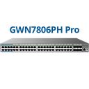 GWN7806PH-Pro, Switch PoE Administrable capa 2++, 48 x GigaEth PoE/PoE+/PoE++ y 6 x 10Giga SFP+, 870.9w, 60w máx puerto PoE