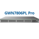 GWN7806PL-Pro, Switch PoE Administrable capa 2++, 48 x GigaEth PoE/PoE+ y 6 x 10Giga SFP+, 509.3w, 30w máx puerto PoE