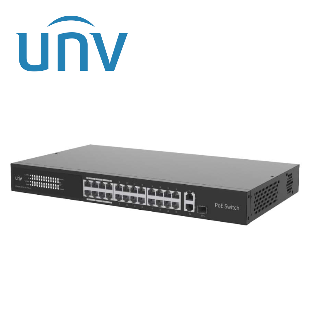 NSW3000-24T1GT1GC-POE-IN, Switch PoE 24 Cloud Managment Ethernet, 24x10/100 MBPS PoE (RJ45)