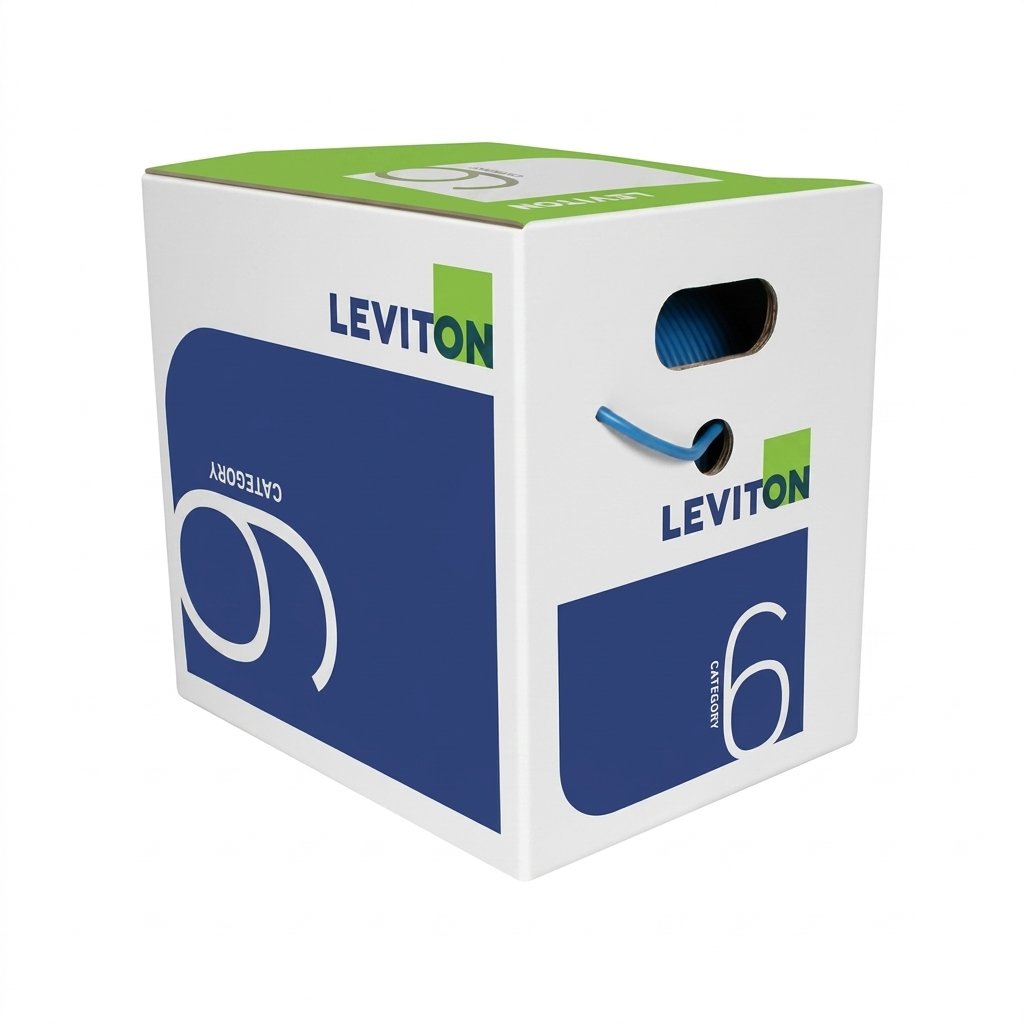 UTP6M-MLB, Cable UTP Cat. 6 CM, Cobre, 23 AWG, Color azul, bobina de 305 metros