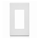 80301-0SW, Placa una ventana sin tornillos Decora PLUS, color blanco