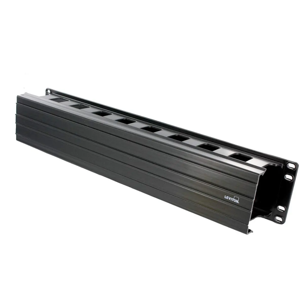 492RU-HFO, Organizador de cables horizontal, frontal, 2UR