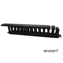 [ENS-CM14] ENS-CM14, Organizador De Cables Horizontal 1U 19 