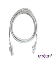 [P5E15] ​P5E15, Patch Cord Cat 5e 1.5m para interiores color Gris