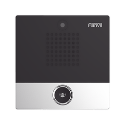 [I10V] I10V, Mini video Intercomunicador, PoE, cámara 1Mpx, 1 botón, 1 relevador  I/O integrado