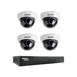 [PAQUETE 1 CCTV] PAQUETE 1 (CCTV) 1 EV1004HDX Y 4 LD7TURBOW (No incluye accesorios)