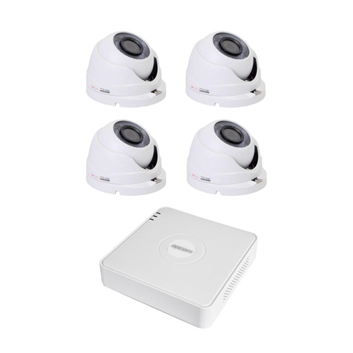 [PAQUETE 5 CCTV] PAQUETE 5 (CCTV) 1 S04TURBO Y 4 LB7TURBO (No incluye accesorios)