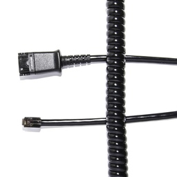 [BL-01+P] BL-01+P, 575-099-001, Cable adaptador RJ11 a QD tipo Plantronics (POLY)