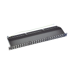 [L-PP-PCS6A48P] L-PP-PCS6A48P, Patch panel blindado de 48 puertos Cat6A