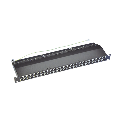 [L-PP-PCS6A48P] L-PP-PCS6A48P, Patch panel blindado de 48 puertos Cat6A
