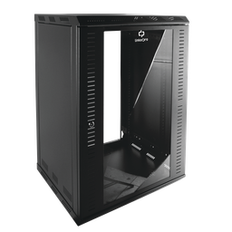 [SR-1924-GFP] SR-1924-GFP, Gabinete Pared Cuerpo Fijo con Rack 19'' de 24 UR