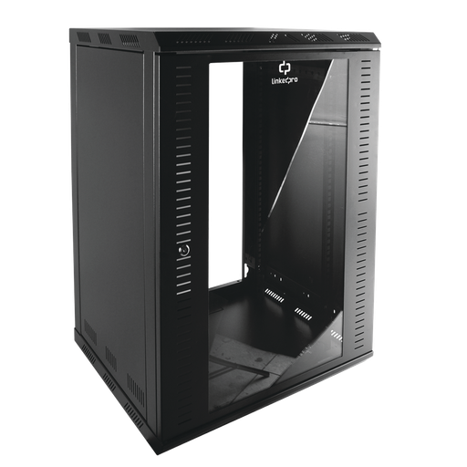 [SR-1924-GFP] SR-1924-GFP, Gabinete Pared Cuerpo Fijo con Rack 19'' de 24 UR