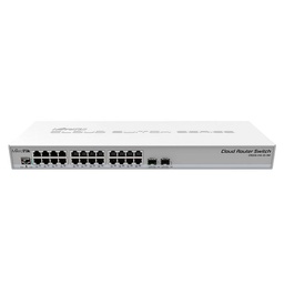 [CRS326-24G-2S+RM] CRS326-24G-2S+RM, 24 Eth Gb 2 SFP+ 512MB RAM p/rack