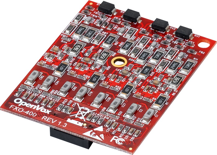 FXO-400, Módulo 4 puertos FXO | Inttelec Networks