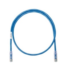 [NK6PC5BUY] NK6PC5BUY, Cable de parcheo UTP Categoría 6, con plug modular en cada extremo - 1.5 m. - Azul
