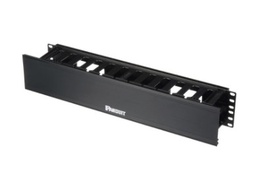 [WMPHF2E] WMPHF2E, Organizador horizontal frontal, para rack 19", 2UR