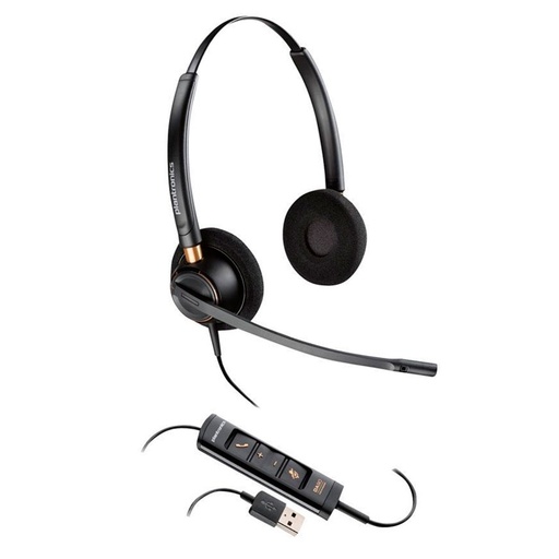 [203444-01] Encorepro HW525-USB, Diadema USB Binaural para UC