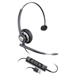 [203476-01] Encore HW715-USB, Diadema USB Monoaural c/controles