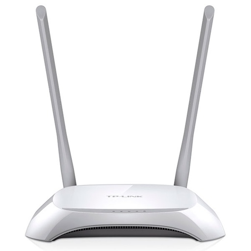 [TL-WR840N] TL-WR840N, Router WISP, WiFi 2.4GHz, 300 Mbps, 2 antenas externas 5 dBi, 4 x LAN 10/100, 1 x WAN 10/100