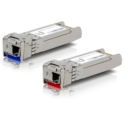 [UF-SM-10G-S] UF-SM-10G-S, Par de Módulos Transceptor BiDi SFP+ SM, 10G, LC, hasta 10 Kms