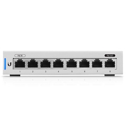 [US-8] US-8, Switch UniFi, 8 x GigaEth. NO Soporta PoE. 