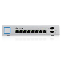 [US-8-150W] US-8-150W, Switch UniFi, 8 x GigaEth y 2 SFP, PoE Pasivo 24v y 802.3at/af, 150W