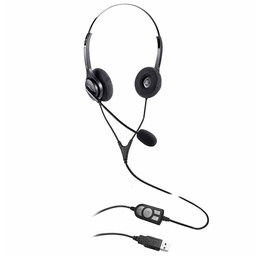 [VT1500-USB-D] VT1500-USB-D, Diadema Binaural, Conector USB