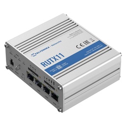[RUTX11] RUTX11, Ruteador 4G/LTE (Cat 6) hasta 300Mbps, Doble SIM y WAN Failover, WiFi ac wave-2, Bluetooth, 1xWAN, 3xLAN, RMS, GNSS, USB