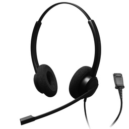 [CRYSTAL 2732] CRYSTAL 2732, Headset micrófono con cancelación de ruido y conexión por QD (BINAURAL)
