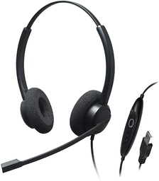 [CRYSTAL SR2732] CRYSTAL SR2732, headset 	Clásico y económico UC headset para CC&O, Home Office y conexión por USB (BINAURAL)