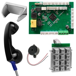 [CT-SIP-KIT] CT-SIP-KIT, Kit de accesorios para ensamblar teléfono IP/SIP