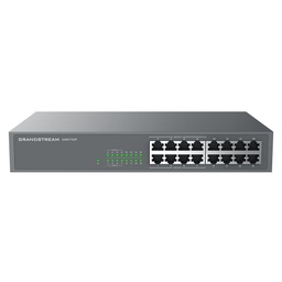 [GWN7702P] GWN7702P, Switch PoE No Administrable, 16 x GigaEth, 8 Puertos con PoE 802.3 af/at, 138w