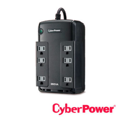 [CP350SLG] CP350SLG, NO BREAK UPS CP350SLG CYBERPOWER 350VA / 255W/ 3 CONTACTOS CON RESPALDO / SUPRESIÓN DE PICOS/ 3 CONTACTOS CON SUPRESOR DE PICOS/TECNOLOGIA STANDBY/PROTECCION LINEA TELEFONICA/ENERGY STAR