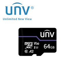 [TF-64G-T] TF-64G-T, TARJETA MICRO SD UNV UNIVIEW TF-64G-T 64 GB CLASE 10 ESPECIAL PARA VIDEO VIGILANCIA NUEVA VERSION