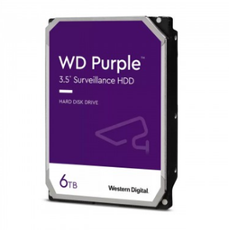 [WD64PURZ] WD64PURZ, Disco Duro PURPLE de 6TB / Para Videovigilancia