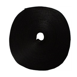 [045-V34/75BK] 045-V34/75BK, rollo de 75 pies de cinta de velcro, 3/4″ de ancho, color negro