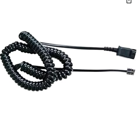 [DN1002] DN1002, Addasound La desconexión rápida DN1002 al cable de conexión directa RJ9 para los teléfonos IP de la serie Avaya 1600/9600