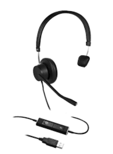 [VTX140-USB] VTX140-USB, Auriculares mono, cancelación de ruido, Compatible con Teams, Skype for Business, MicroSip, Yeastar Linkus, 3CX, Avaya Workplace, Cisco Jabber, Counterpath Bria,
