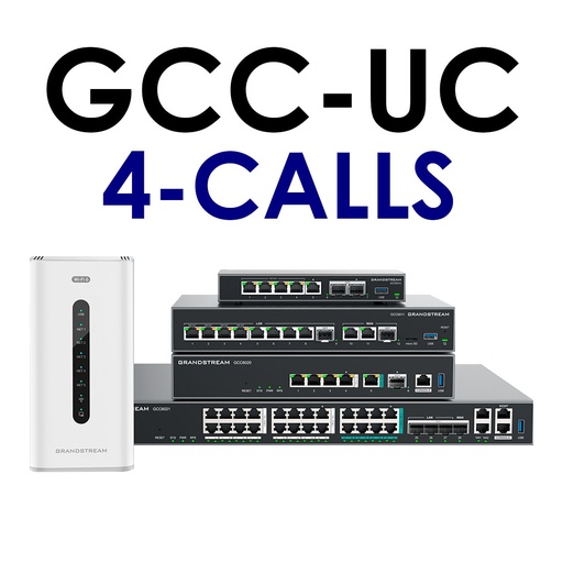 [GCC-UC-4-CALLS] GCC-UC-4-CALLS, actualización para añadir 4 llamadas concurrentes adicionales a las series GCC601x y GCC602x