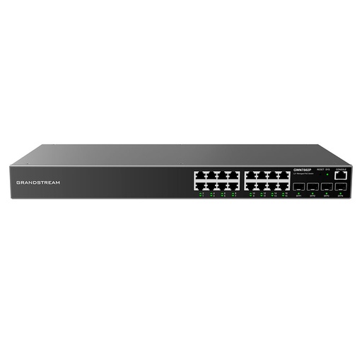 [GWN7802P-Pro] GWN7802P-Pro, Switch PoE Administrable capa 2++, 16 x GigaEth PoE/PoE+/PoE++ y 2 x 10Giga SFP+, 294.4w, 60w máx puerto PoE