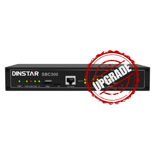 [SBC300-UP-10] SBC300-UP-10, Licencia Upgrade para SBC30 con 10 sesiones SIP y 10 transcod adicionales. Máximo 50