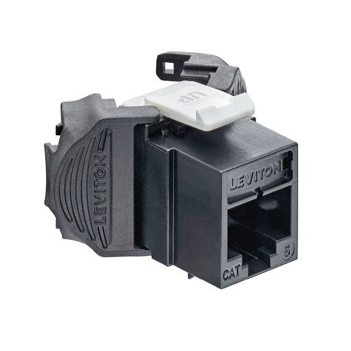 [AX6AU-GE6] AX6AU-GE6, Jack Cat6A, para 26 a 22AWG, tool-free, PoE 100W, QuickPort, Color negro